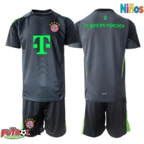 Camiseta Bayern Munich Portero Visitante Equipación para niños 2025-26 manga corta (+ pantalones cortos)